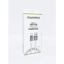 Itouchtech Lightning Premium Hızlı Şarj ve Data Kablosu 3.4 A