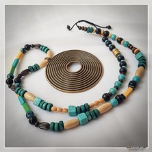 Z Jewelry Art Mandla - Etnik ve Otantik Bohem Kolye