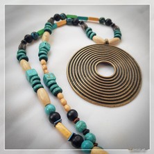 Z Jewelry Art Mandla - Etnik ve Otantik Bohem Kolye