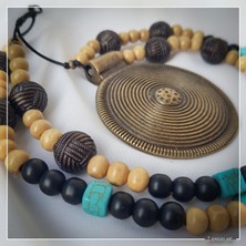Z Jewelry Art Enıola - Etnik ve Otantik Bohem Kolye