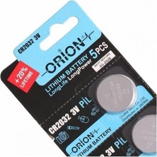 Orion CR2032 3V Lithium Pil  5'li Paket