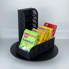 Karbonat Benzeri 5 Bölmeli Organizer Düzenleyici Stand