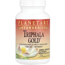 Planetary Herbals  Ayurvedics Triphala Gold®  1000MG 120 Tablet  Usa Menşei 3638