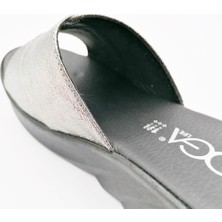 Voga Kadın Platform Terlik Yüksek Topuklu Şık Kadın Terliği