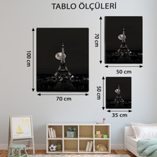 Paris Eyfel Kulesi Gecesi Tablo-TBL1441
