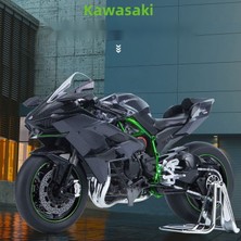 Yogo 1:9 Kawasaki H2R Motosiklet Modeli Oyuncak Süs (Yurt Dışından)