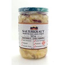 Şifa Ana Sauerkraut (Ekşi Lahana Turşusu) No6 Kimyon&chili (660CC.)