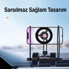 Baseus Polham Süper Manyetik Pro Magsafeli Manyetik Araç Içi Telefon Tutucu, Nano Yapışkanlı Torpido Üstü Telefon Tutucu