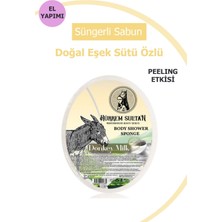 Hürrem Sultan Doğal Eşek Sütlü Süngerli Sabun 130 gr