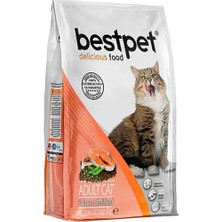 Bestpet Somonlu Kısırlaştırılmış Yetişkin Kedi Maması 15KG