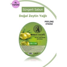 Hürrem Sultan Doğal Zeytin Yağlı Süngerli Sabun 130 gr