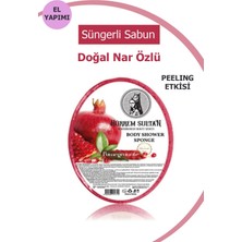 Hürrem Sultan Doğal Nar Özlü Süngerli Sabun 130 gr