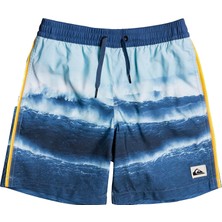 Quiksilver Erkek Çocuk Volley Short Jetlag Volley Youth 15 Mavi