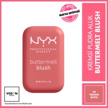 Buttermelt Blush Kremsi Pembe Pudra Allık - 09 Feelin Butta