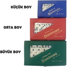 Star Melamin Domino Taşı Çantalı Domino Seti Küçük Boy