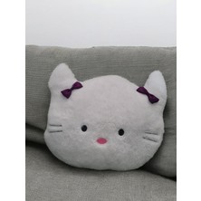 Zolo Hello Kitty Kedi Yastık Uykucu Dolum Oyuncak 30CM Orta Boy Hediyelik Yastık