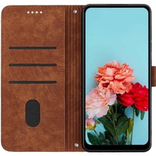 YH Market Google Piksel 9 Pro Kickstand Kart Ekleme Pu Deri Için Flip Case (Yurt Dışından)