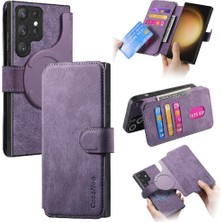 YH Market Samsung Galaxy S23 Için Flip Case Ultra Cüzdan Kart Standı Mıknatıs Koruyucu (Yurt Dışından)