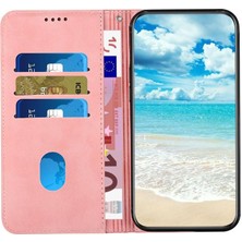 YH Market Google Piksel 9 Pro Xl Cüzdan Kickstand Kart Ekleme Pu Için Flip Case (Yurt Dışından)