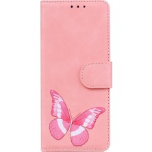 YH Market Realme C63 Flip Folio Kapak Için Flip Case Kart Yuvaları Renk Baskılı Cüzdan (Yurt Dışından)