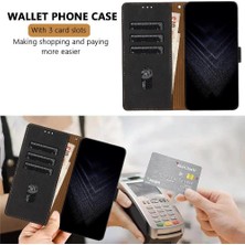 YH Market Oppo Case 4g Kart Yuvaları Için Kılıf Kapak Handy Standı Pu Deri Manyetik (Yurt Dışından)