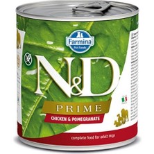 N&d Prime Tavuk ve Narlı Yavru Konserve Köpek Maması 285 gr