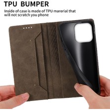 YH Market IPhone 15 Için Flip Case Pro Max Iş Rahat Kart Yuvası Kickstand Tpu (Yurt Dışından)