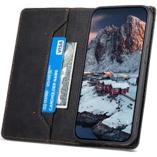 YH Market IPhone 13 Için Flip Case Darbeye Kickstand Tpu Iş Rahat Kart Yuvası (Yurt Dışından)