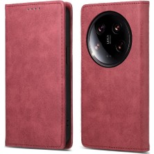 YH Market Xiaomi 14 Için Flip Case Ultra Darbeye Tpu Iş Rahat Kart Yuvası (Yurt Dışından)