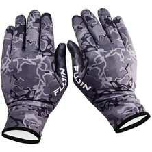 Fujin Pro Angler Winter Gloves Black Camo (L/xl)