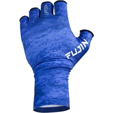 Fujin Pro Angler Summer Gloves Blue (M/l)