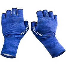 Fujin Pro Angler Summer Gloves Blue (M/l)