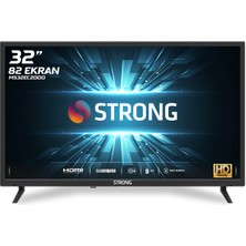 Strong MS32EC2000 32"  82 Ekran Uydu Alıcılı HD LED TV