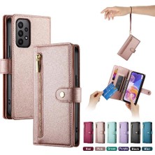 Colorful Shop Samsung Galaxy M23 5g Kickstand Cüzdan Bölmesi Bilek Için Flip Case (Yurt Dışından)