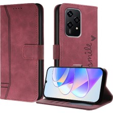 Colorful Shop Onur Için Telefon Kılıfı 200 Lite 5g Manyetik Kapatma Pu Deri Flip Folio (Yurt Dışından)