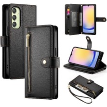 Colorful Shop Samsung Galaxy A25 Kickstand Bilek Kayışı Çok Fonksiyonlu Flip Case (Yurt Dışından)