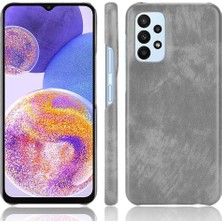 Colorful Shop Samsung Galaxy A23 5g Için Retro Kılıf Koruyucu Kapak Lychee Desen Anti (Yurt Dışından)