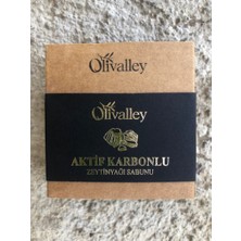 Olivalley Aktif Karbonlu Zeytinyağ Sabunu 125 gr