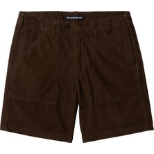Quiksilver Surf Fatigue Cord Erkek Kahverengi Walkshort