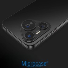 Microcase Huawei Pura 70 Pro Plus / Pura 70 Pro Uyumlu Kamera Lens Koruma Halkası - Kapalı Tasarım -Siyah AL3401