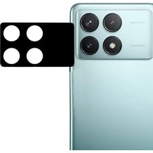 Microcase Xiaomi Redmi Poco F6 Pro / Xiaomi Redmi K70 Pro Uyumlu Kamera Lens Koruma Halkası - Kapalı Tasarım -Siyah AL3401