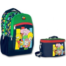 Ümit Çanta Kral Şakir Arkadaşlar Erkek Çocuk Ilkokul Sırt Çantası ve Beslenme Çantası Seti