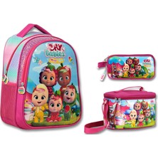 Ümit Çanta Cry Babies ve Arkadaşları Kız Çocuk Üçlü Ilkokul Çanta Seti