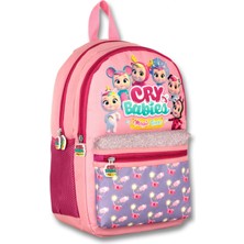Ümit Çanta Cry Babies Fantasy Kız Çocuk Simli Ilkokul Sırt Çantası - Pembe
