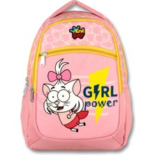 Ümit Çanta Kral Şakir Girl Power Pembe Kız Çocuk Ilkokul Çantası