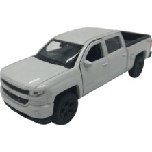 Shem 1:38 Metal Çek Bırak Araba 2017 Chevrolet Silverado 43750D