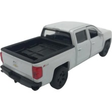 Shem 1:38 Metal Çek Bırak Araba 2017 Chevrolet Silverado 43750D