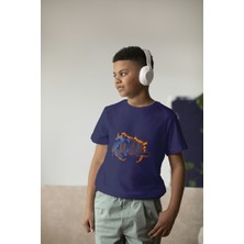 Bubuga Erkek Çocuk Pamuk Be Cool Baskılı Kısa Kol Tshirt