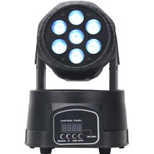 Lexence Strıke7 80W LED 7x10 Watt Mini Moving Head