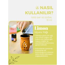 Aluula Zawira Her Damla Saflık:  Saf, Seyreltilmemiş Doğal Aromaterapi Limon Kabuğu Uçucu Yağı 10 ml